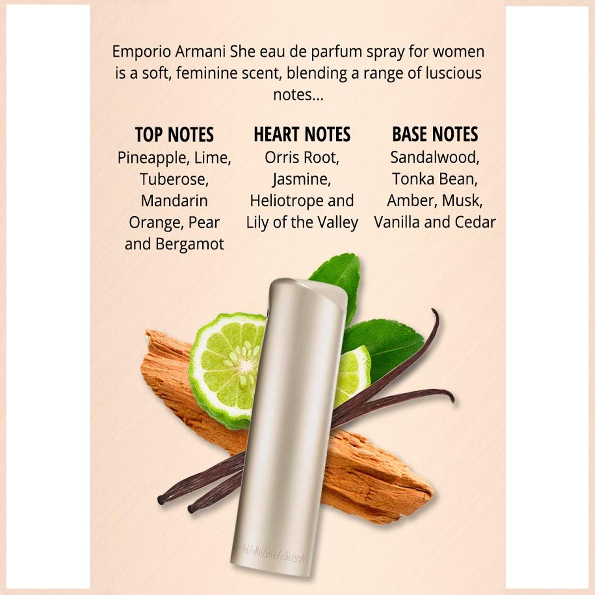 Emporio Armani she eau de parfum spray 30ml dames