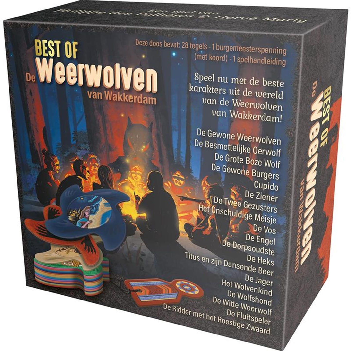 Zygomatic Board Game Studio De weerwolven van wakkerdam - best of kaartspel