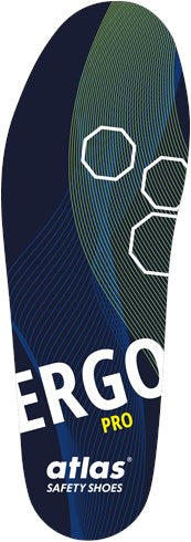 Atlas ergo pro inlegzool | blauw geel | maat 35 - 4043692447841