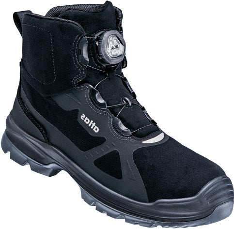 Atlas werkschoen flash 6905 boa xp s3 | zwart grijs | maat 47 - 4043692441474