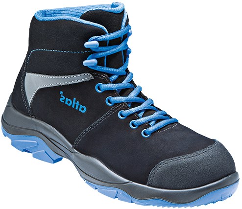 Atlas werkschoen sl 80 2.0 hoog s2 | zwart blauw | maat 46 - 00.012.095.46