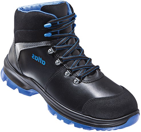 Atlas werkschoen sl 845 xp 2.0 hoog s3 | zwart blauw | maat 43 - 00.012.099.43