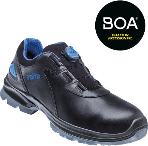 Atlas werkschoen sl 9645 xp 2.0 boa laag s3 | zwart blauw | maat 47 - 00.012.104.47