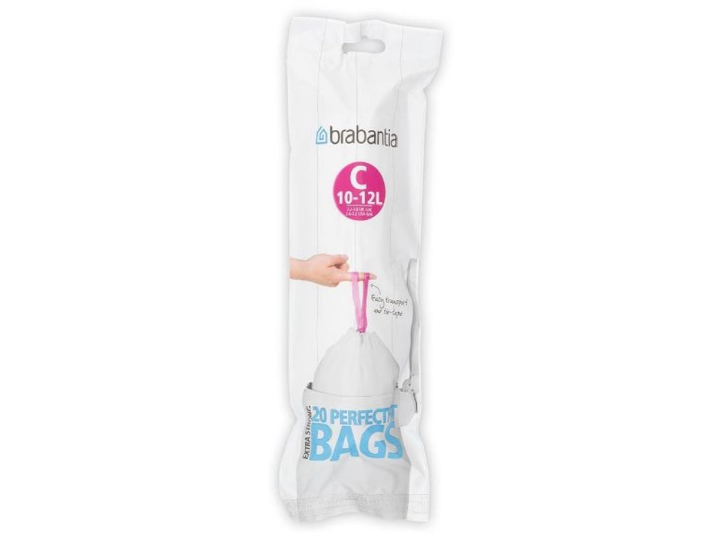 Brabantia afvalzak c 10-12 ltr 20 zakken