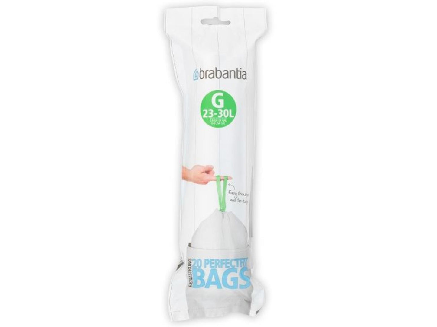 Brabantia afvalzak g 23-30l 20 zakken