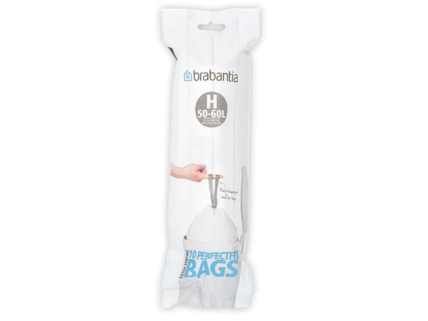 Brabantia afvalzak h 50-60ltr 10 zakken