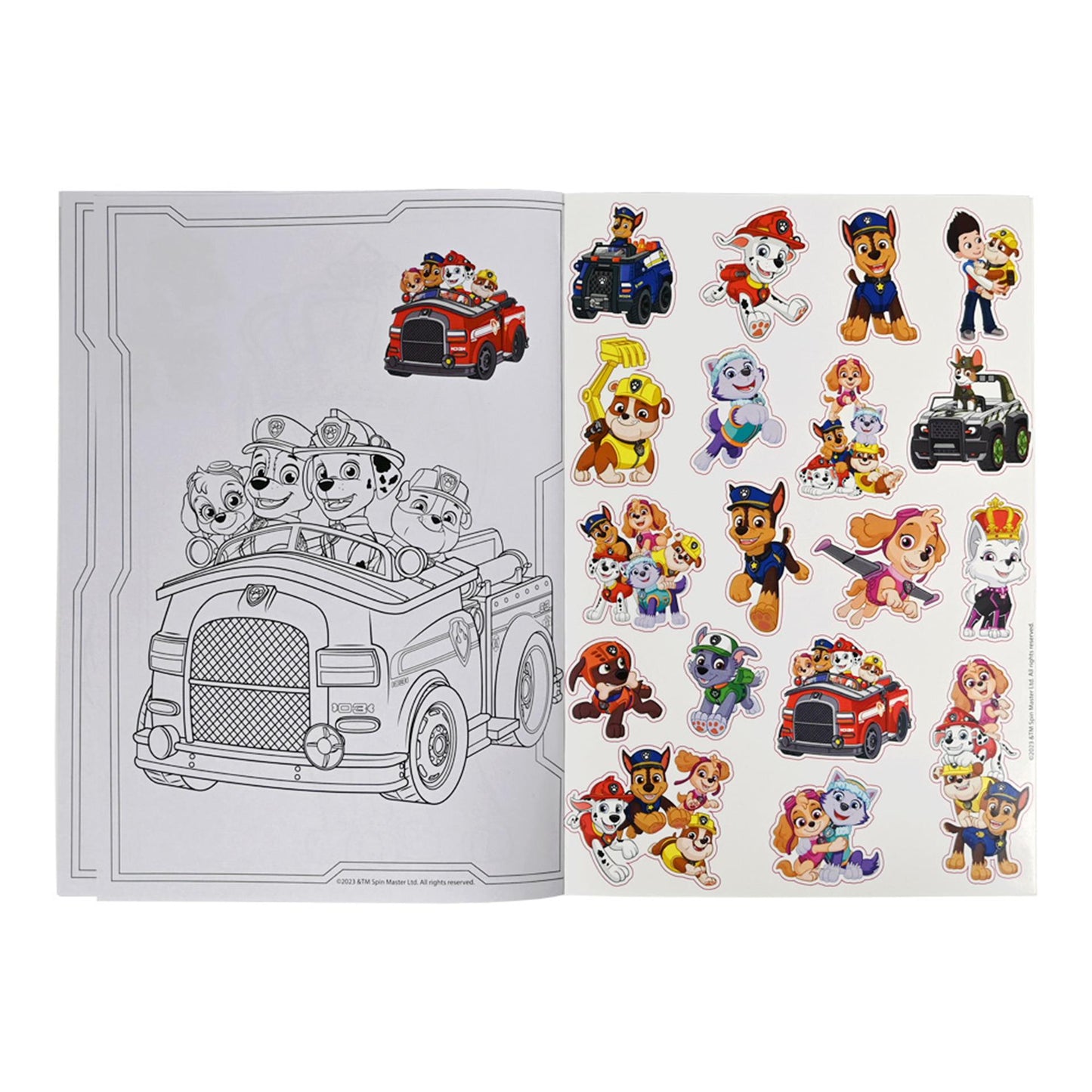 Paw Patrol Kleurboek + stickers