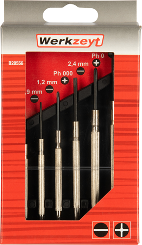 CON:P set precisieschroevendraaiers 6st - b20556