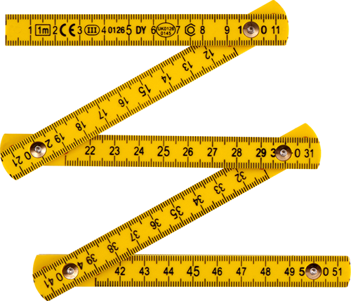 CON:P vouwmeter 1m - b26301