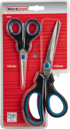 CON:P scharenset 140mm 210mm rvs 2k - b28692