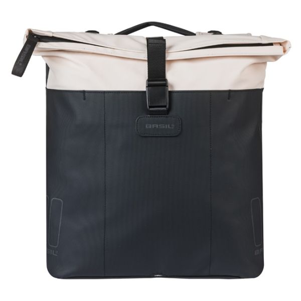 Basil B.V. Tas basil vive dubbel wit zwart | mik | 35l