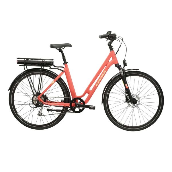 Kross E-bike 28'' sentio hybrid 2.0 - model 2025 - mat koraal - medium (20'')