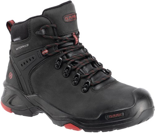 Baak bailey 6645 s3 | zwart rood | maat 48 - 4031783002895