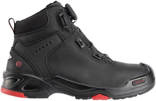 Baak braxton boa 6642 s3 | zwart rood | maat 38 - 4031783001324