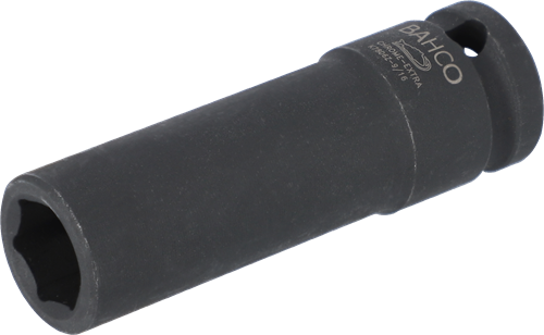 Bahco slagdop 1 2 | lang | zeskant | gefosfateerd | 19 mm - retailverpakking - sbk7806m-19