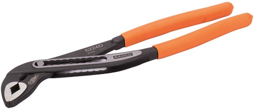 Bahco waterpomptang | pvc-handgreep | gefosfateerd | 250 mm - 6224d