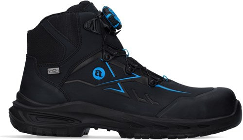 Bata werkschoen fayvr stone w mid boa s7s | zwart | maat 42 - 8712843718890