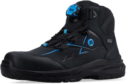 Bata werkschoen fayvr stone w mid boa s7s | zwart | maat 47 - 8712843718944