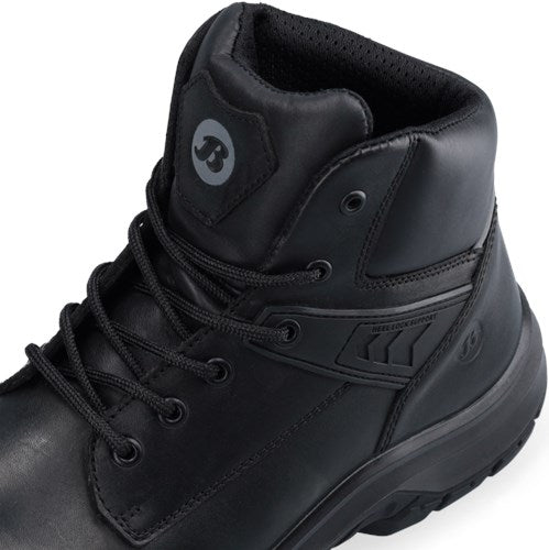 Bata werkschoen pwr412 xxw mid s3 | zwart | maat 45 - 8712843714786