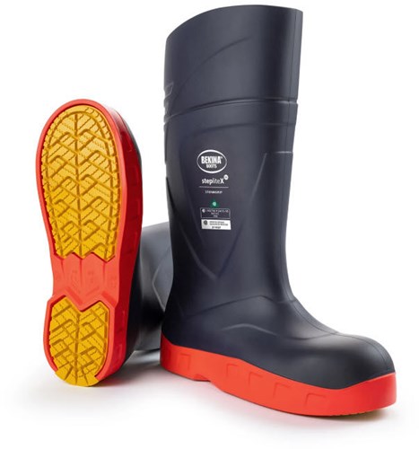 Bekina steplitex stormgrip laars s5 xas9p5562yp533 | blauw oranje | maat 43 - 5412684039330