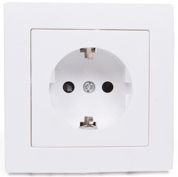 Enzo Benson inbouw stopcontact ra wit - 4650010