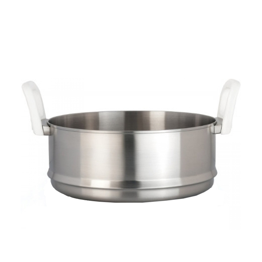 BergHOFF Auriga Stoominzet Wit Ø24cm