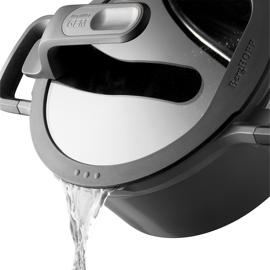 BergHOFF GEM Kookpot Met Deksel Stay Cool Grijs Ø16cm