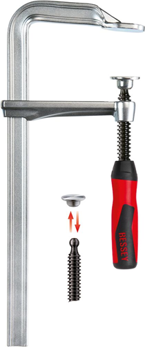Bessey geheel stalen lijmtang gz-2k 1000 120 - gz1002k