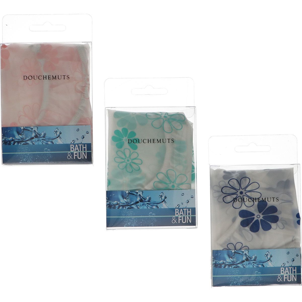 BATH FUN douchemuts bloemen assorti