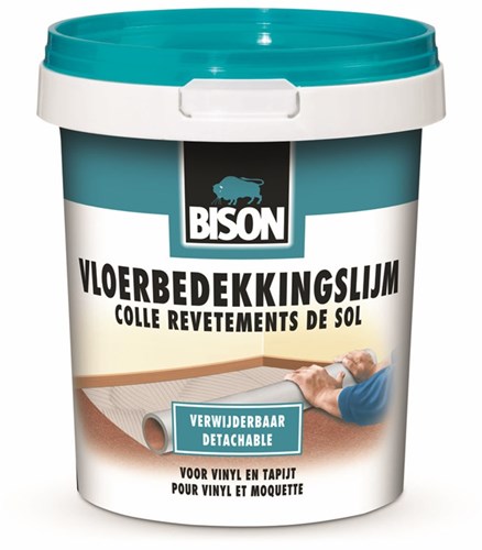 Bison vloerbedekkingslijm verwijderbaar buc 2.5kg*1 nlfr - 1323100 - 1323100