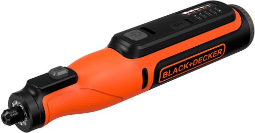 Black+Decker bcrt8ik 7.2v multigereedschap met 52 accessoires in koffer - bcrt8ik-xj