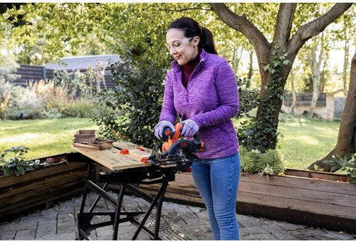 Black+Decker bdccs18n 18v 140mm cirkelzaag | zonder accu | 1x zaagblad - bdccs18n-xj