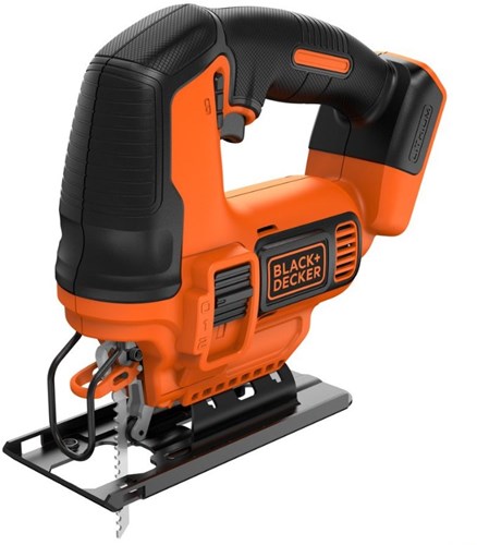 Black+Decker bdcjs18n 18v pendeldecoupeerzaag | zonder accu en lader | 1x zaagblad - bdcjs18n-xj
