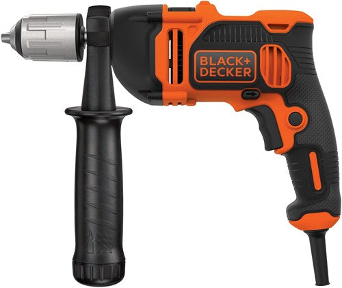 Black+Decker beh850k 850w klopboormachine in koffer | zijhandgreep | in koffer - beh850k-qs