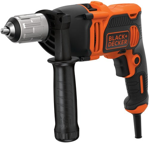 Black+Decker beh850k 850w klopboormachine in koffer | zijhandgreep | in koffer - beh850k-qs