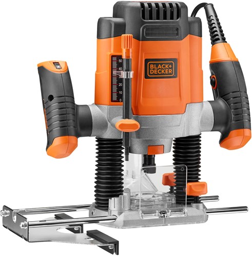 Black+Decker kw1200e 1200w bovenfrees - kw1200e-qs
