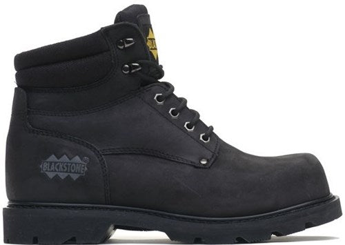 Blackstone Safety Boots Blackstone werkschoen 520 hoog s3 | 520 zwart | maat 48 - 00.027.001.48