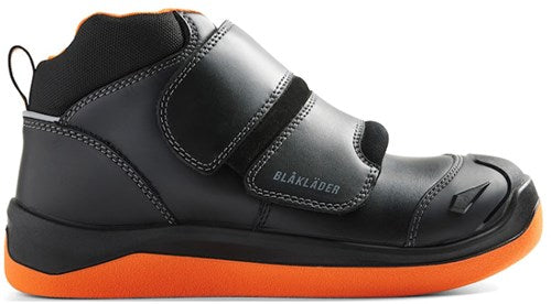 Blåkläder asfaltschoen elite 2459 s2 p hoog | zwart oranje | maat 46 - 00.183.010.46