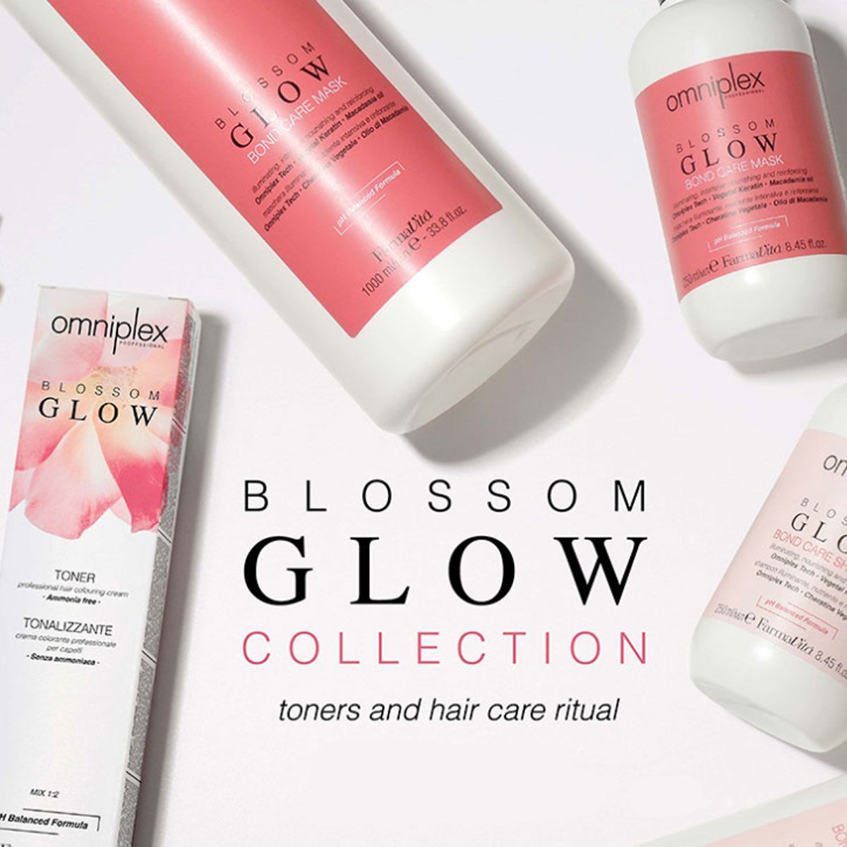 FarmaVita omniplex blossom glow bond care shampoo 250ml