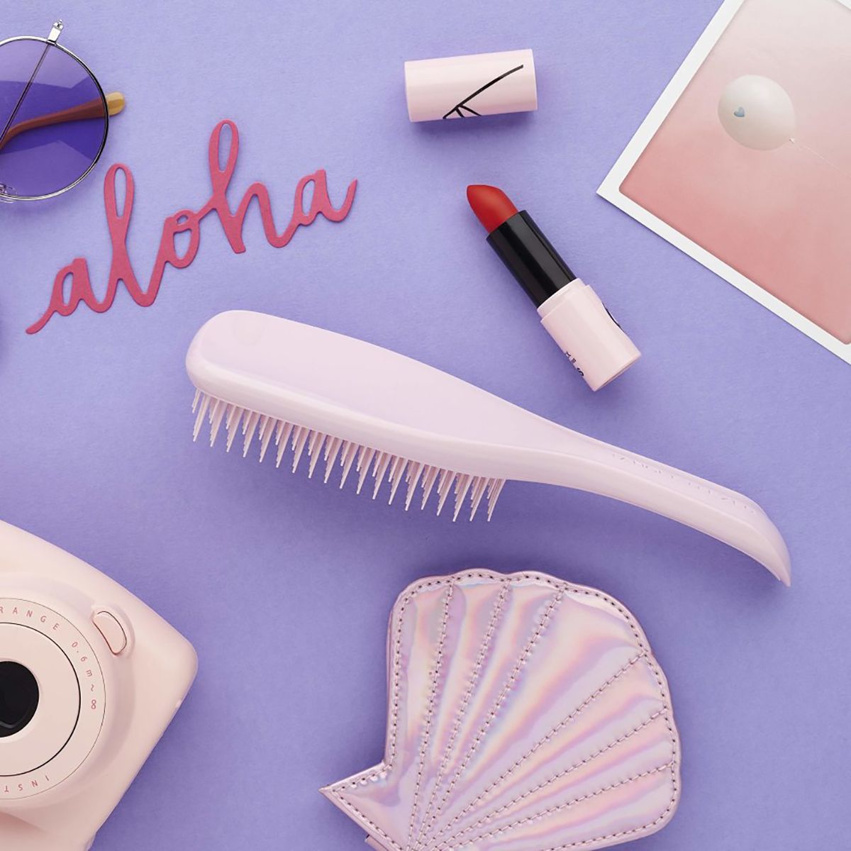Tangle Teezer the wet detangler millennial pink
