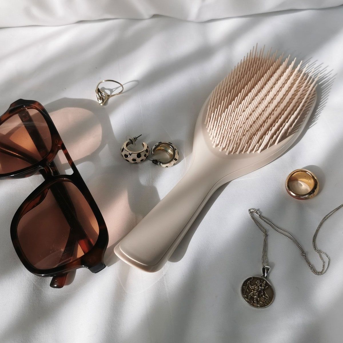 Tangle Teezer the wet detangler large vanilla latte