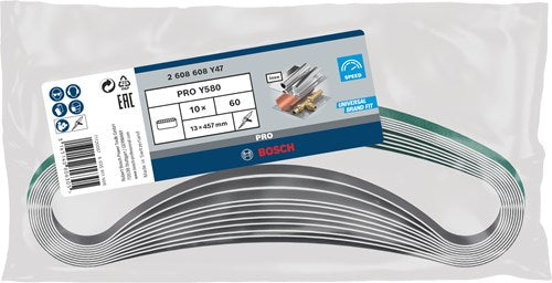 Bosch Accessoires 10 banden 13x457 y580, best for inox , 60 - 2608608y47