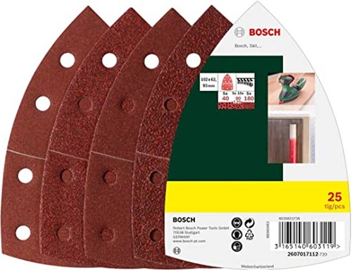 Bosch Accessoires Bosch schuurpapier - multischuurmachine - 25-delige set
