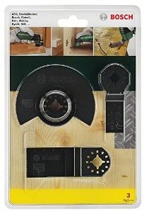 Bosch Accessoires Bosch universele multitool set - 3-delig - voor hout en metaal