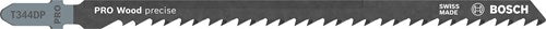 Bosch Accessoires 5 x precision voor hout decoupeerzaagblad t344dp - 2608633a36