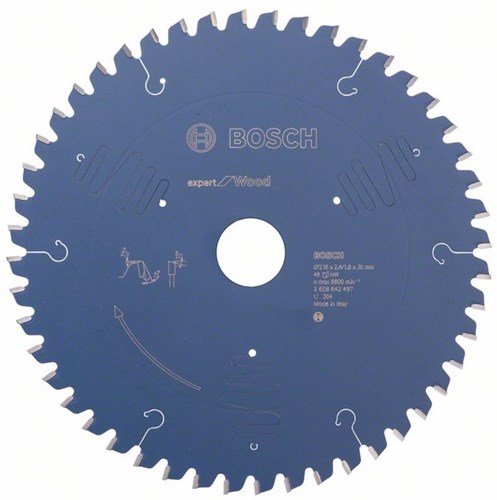 Bosch Accessoires cirkelzaagblad expert for wood 216x30x2.4 1.8x48 t - 2608642497
