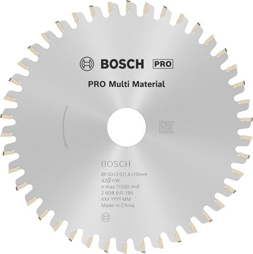 Bosch Accessoires Cirkzb multi 130x20 16x2 42t tr-f