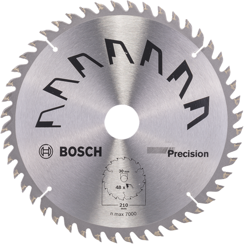 Bosch Accessoires cirkelzaagblad precision 210x2x30 -,t48 - 2609256873