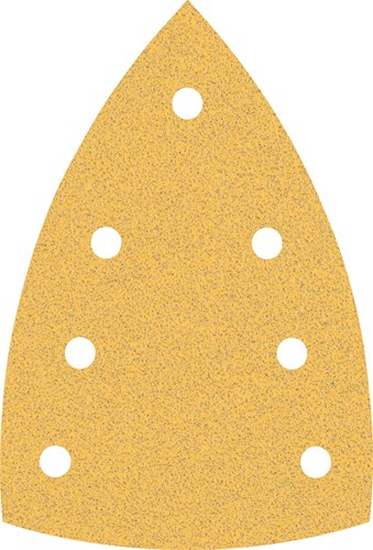Bosch Accessoires expert c470 schuurpapier voor deltaschuurmachines 100 x 150 mm, k80 10-delig - 1 stuk(s) - 2608901116
