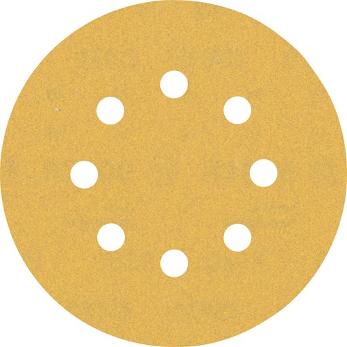 Bosch Accessoires expert c470 schuurpapier voor excenterschuurmachines 125 mm, 8 gaten, k180 50-delig - 1 stuk(s) - 2608900913